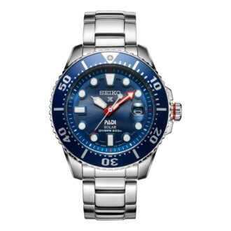 200 m wasserdichte Casual Blue PADI Crossover Warrior Solar-Uhr