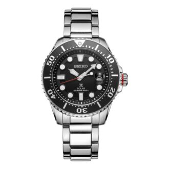 200 m wasserdichte Casual-Uhr „Black Warrior“ mit Solarenergie