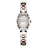 Casual Business Solar-Quarz-Uhr, wasserdicht, Roségold, Stahlarmband