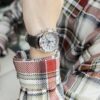 Chronograph-Serie Weiß-Blau