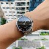 Japan-Serie – wasserdichte mechanische Automatikuhr in Schwarz