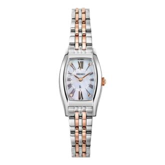Lukia Wasserdichte Quarz-Uhr Silber