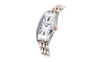 Lukia Wasserdichte Quarz-Uhr Silber