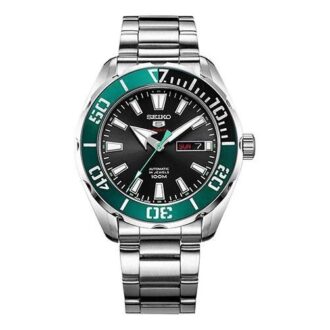 Nr. 5 Grüne Casual-Sport-Mechanikuhr