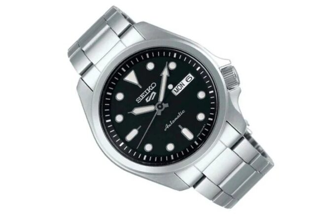 Nr. 5 Japan wasserdicht Automatik-Mechanik Sports Schwarz