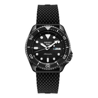 Nr. 5 Mechanische klassische Uhr Schwarz