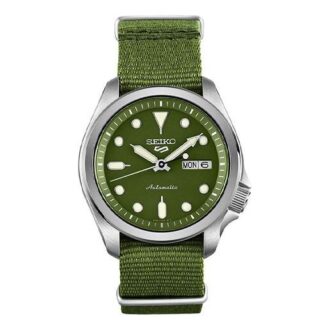 Nr. 5 Serie Automatische mechanische wasserdichte Uhr Grün
