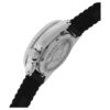 Nr. 5 Serie Sportliche mechanische Uhr mit schwarzem Kautschukarmband SRPD73k2