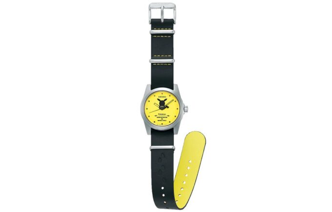 Pokémon Pikachu Crossover Limited Edition Uhr Gelb Schwarz