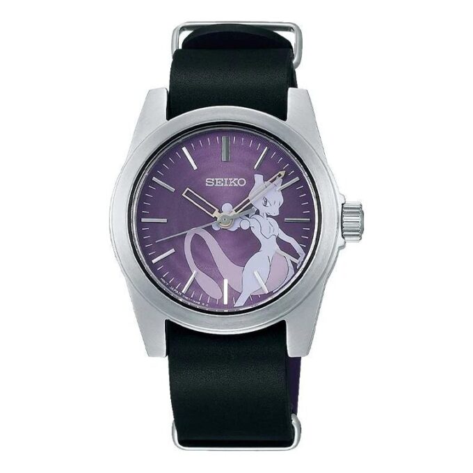 Pokémon Pikachu Crossover Limited Watch Schwarz-Lila