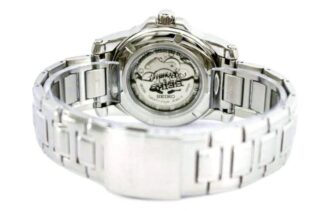 Premier-Serie – Lässige mechanische wasserdichte Uhr in Schwarz
