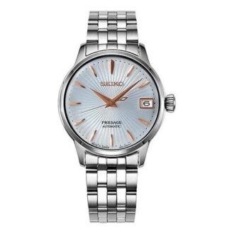 Presage-Serie Automatik Silber/Weiß