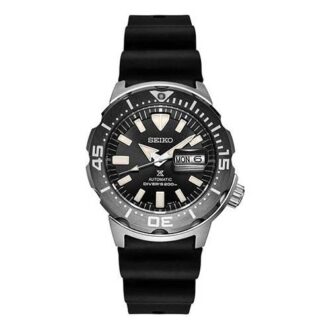Prospex / Automatische mechanische Kalenderuhr Monster Schwarz