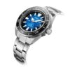 Prospex-Serie Mechanische Uhr mit Saphirglas, Warrior Gradient Blue Steel Strip, wasserdicht bis 200 Meter