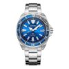 Prospex Serie Ocean Large White 200 Meter Uhr Blau