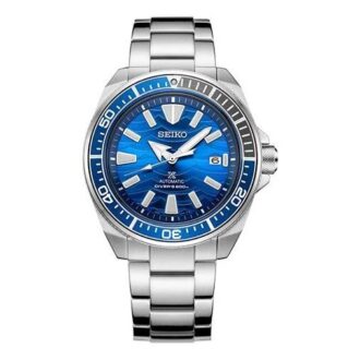 Prospex Serie Ocean Large White 200 Meter Uhr Blau