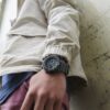 Prospex-Serie Sport-Mechanikuhr Grau