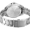 Schwarze Stahlband-Uhr im Business-Casual-Stil, wasserdicht