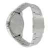 Schwarze Stahlband-Uhr im Business-Casual-Stil, wasserdicht