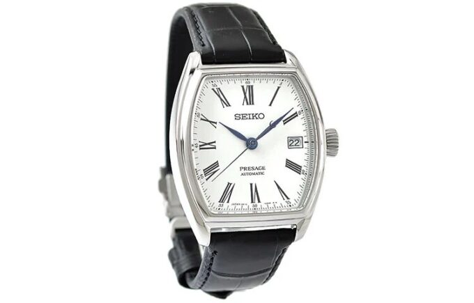 Serie Mechanische Uhr Weiß