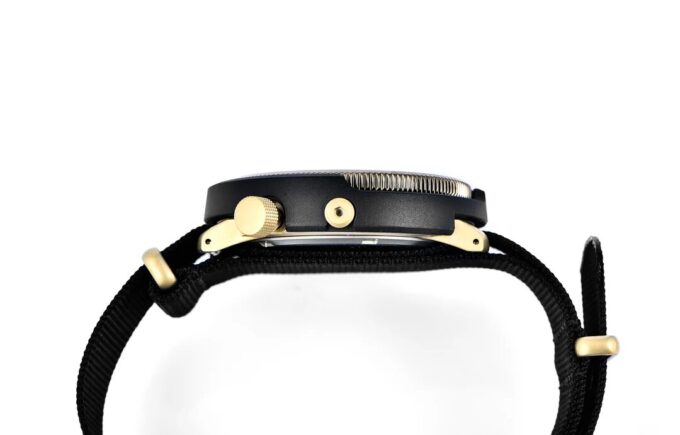 Sport Solarenergie Quarz Goldfarben