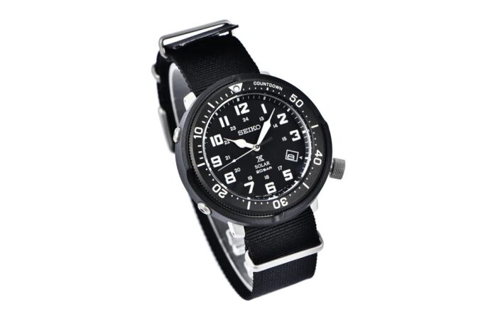 Sport Solarenergie Quarz Schwarz