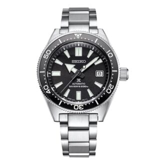 Sportliche mechanische Uhr Schwarz
