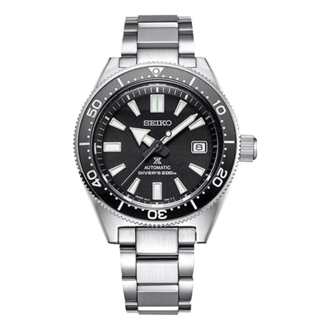 Sportliche mechanische Uhr Schwarz