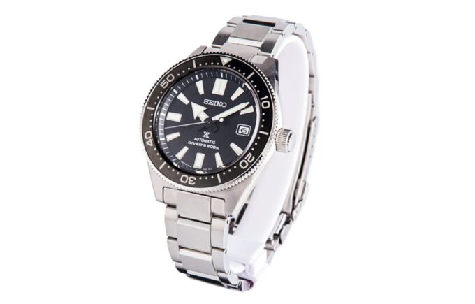Sportliche mechanische Uhr Schwarz