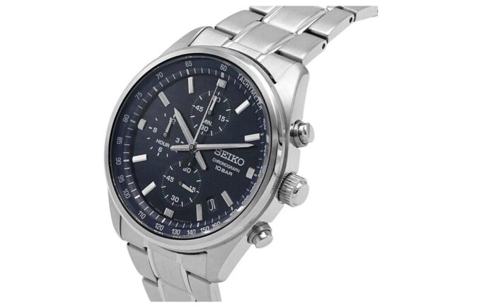 Three Eyes Business Blue Uhr