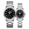Unisex Mechanical Schwarz/Silber SNKL45J1+SYMK17J1