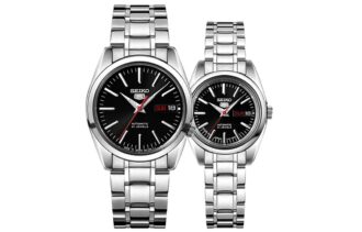 Unisex Mechanical Schwarz/Silber SNKL45J1+SYMK17J1