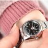 Unisex Mechanical Schwarz/Silber SNKL45J1+SYMK17J1