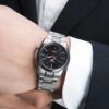 Unisex Mechanical Schwarz/Silber SNKL45J1+SYMK17J1