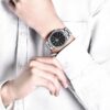 Unisex Mechanical Schwarz/Silber SNKL45J1+SYMK17J1