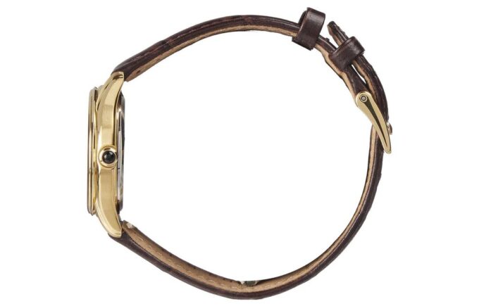 Wasserdicht Braun/Gold/Weiß
