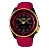 Wasserdichte mechanische Crossover-Uhr in Schwarz und Rot
