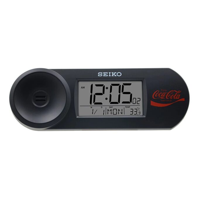x Coca Cola Multifunktionale elektronische Uhr Schwarz